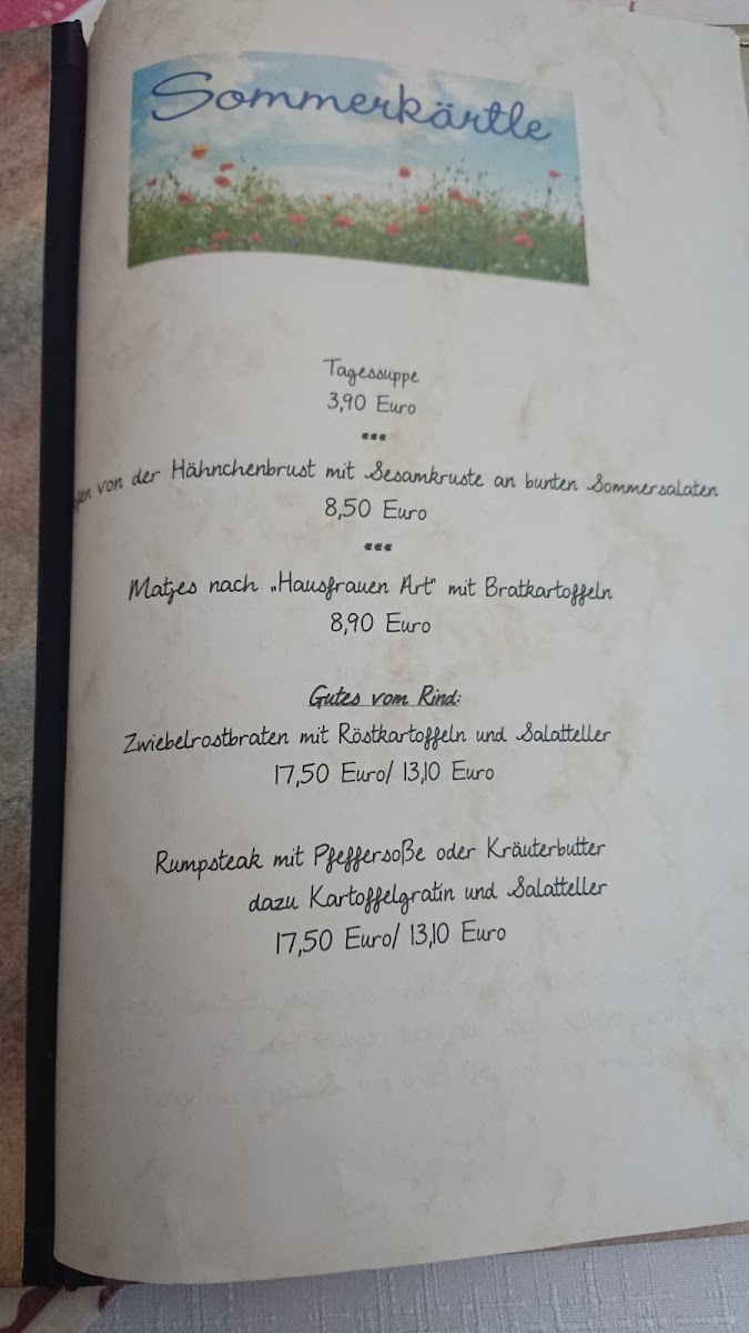 Menu Landgasthof Burgerstuble - Melanie Molzner-1